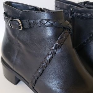 Michelle D Black Booties 9